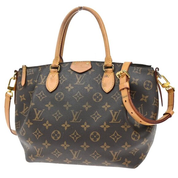 LOUIS VUITTON Turenne PM 2Way Hand Bag Monogram Leather Brown - Picture 1 of 16